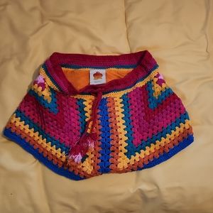 Farm Rio crochet shorts (like new!)